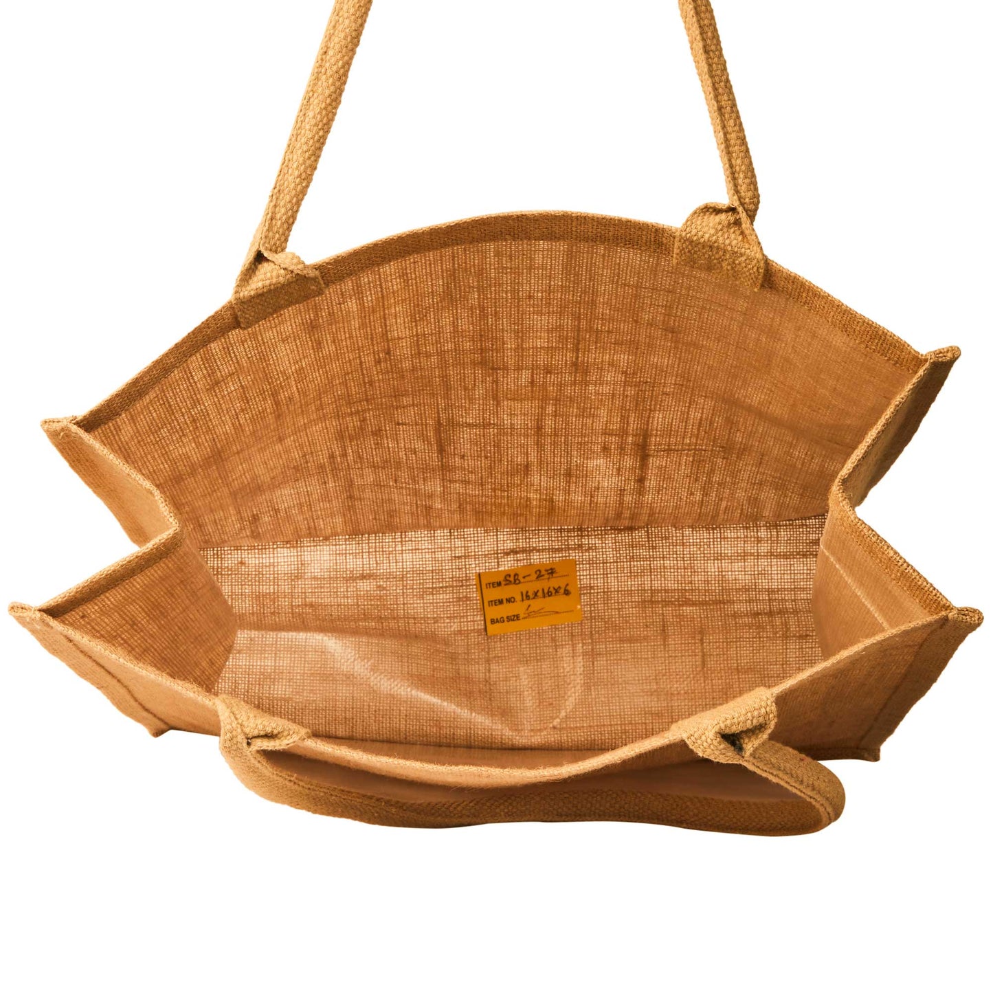 Jute Tote Bags – Reusable Burlap Wholesale Shopping, Travel, Holidays, Weddings Gift , Daily Use (Set of 12)