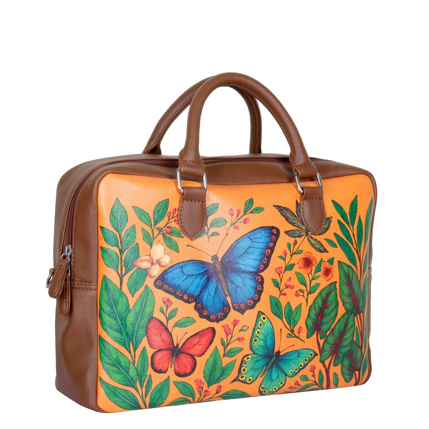 Vegan Leather Wholesale Crossbody Bag for Women with Top Handle – Versatile Hand Printed Vegan Shoulder, Tote & Business Handbag – Work, Travel & Daily Use