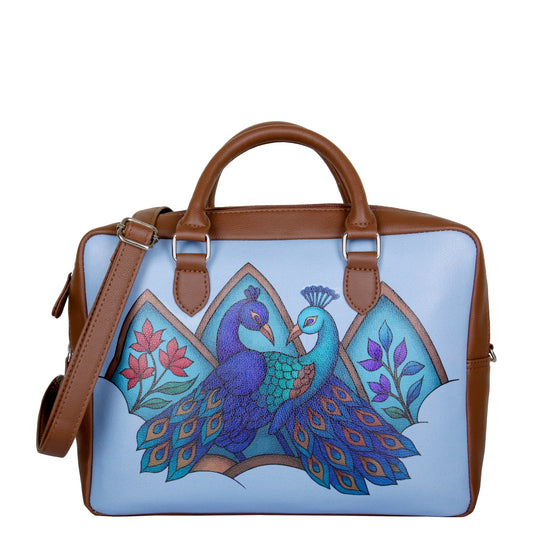 Wholesale Crossbody Bag for Women with Top Handle – Versatile Hand Printed Vegan Leather Shoulder, Tote & Business Handbag – Work, Travel & Daily Use