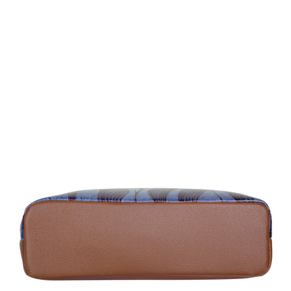 Abstract Hand Printed Vegan Leather Crossbody Bag – Wholesale Stylish Sling & Shoulder Purse for Women