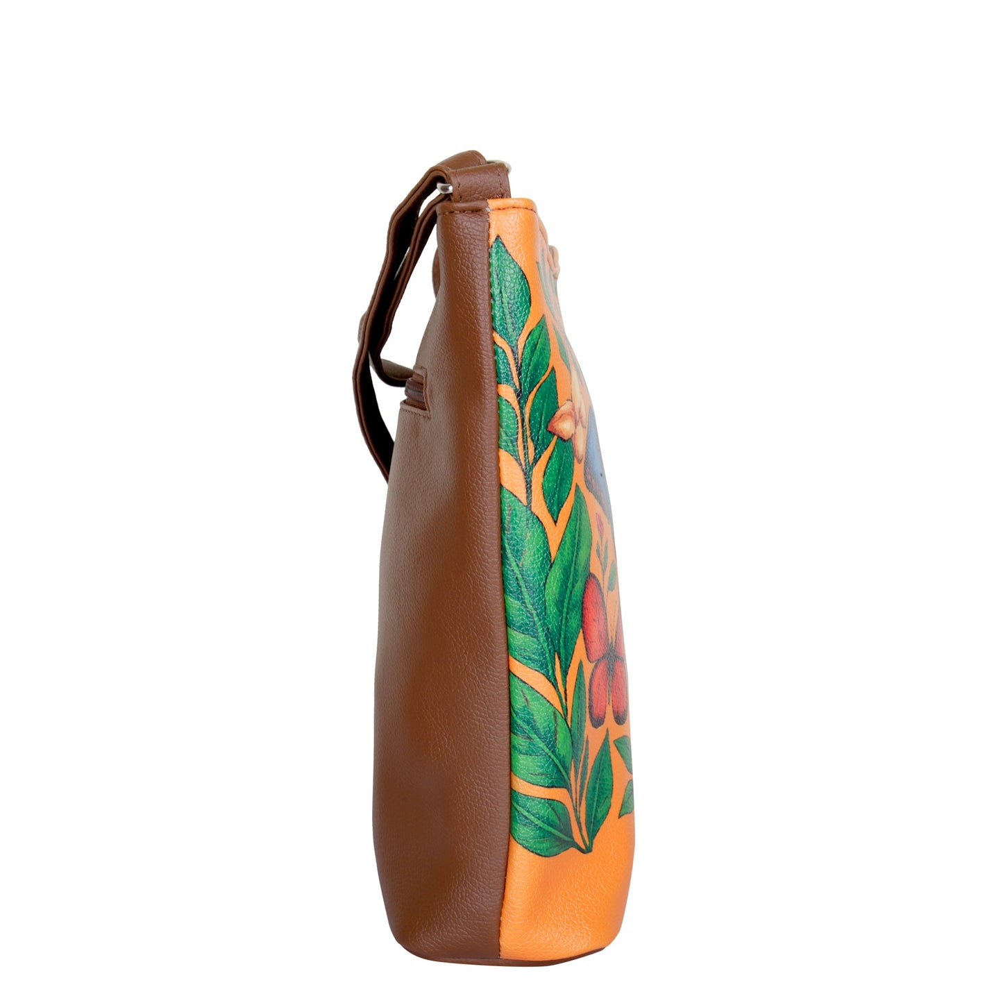 Butterfly Hand Printed Vegan Leather Crossbody Bag – Wholesale Stylish Sling & Shoulder Purse for Women