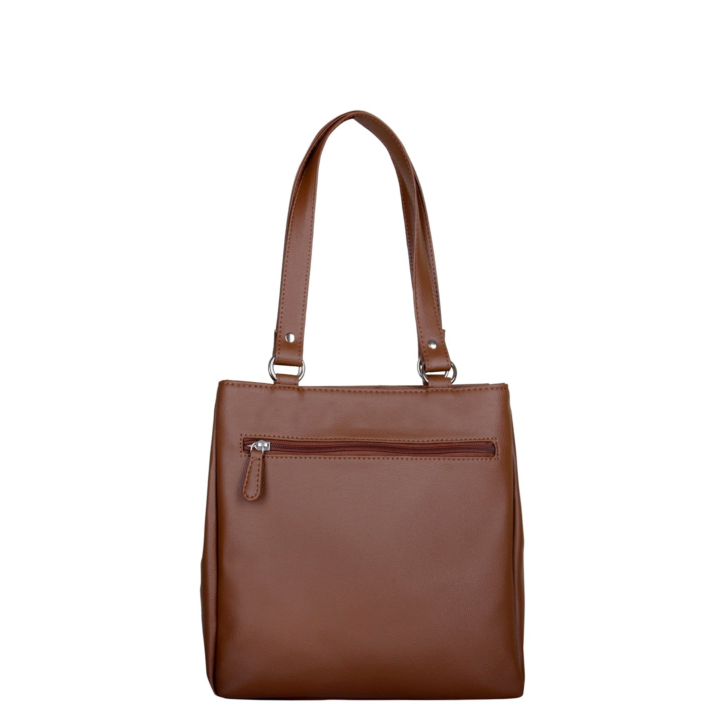 Women’s Wholesale Vegan Leather Tote Shoulder Bag – Hand Printed Birds Print, Multi‑Compartment Handbag for Work, Travel & Everyday Use