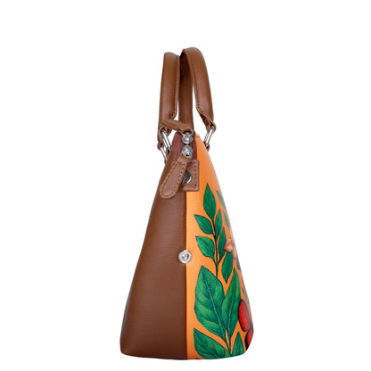 Women’s Butterfly Vegan Leather Hand Printed Wholesale Top Handle Shoulder Bag – Stylish Crossbody Purse