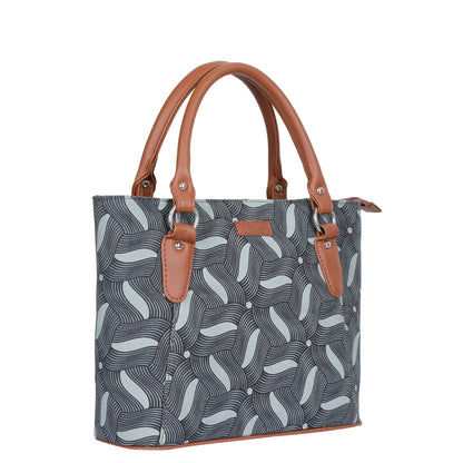 Women’s Olive Green Tote Bags with Vegan Leather Trim – Wholesale