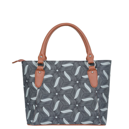 Women’s Olive Green Tote Bags with Vegan Leather Trim – Wholesale