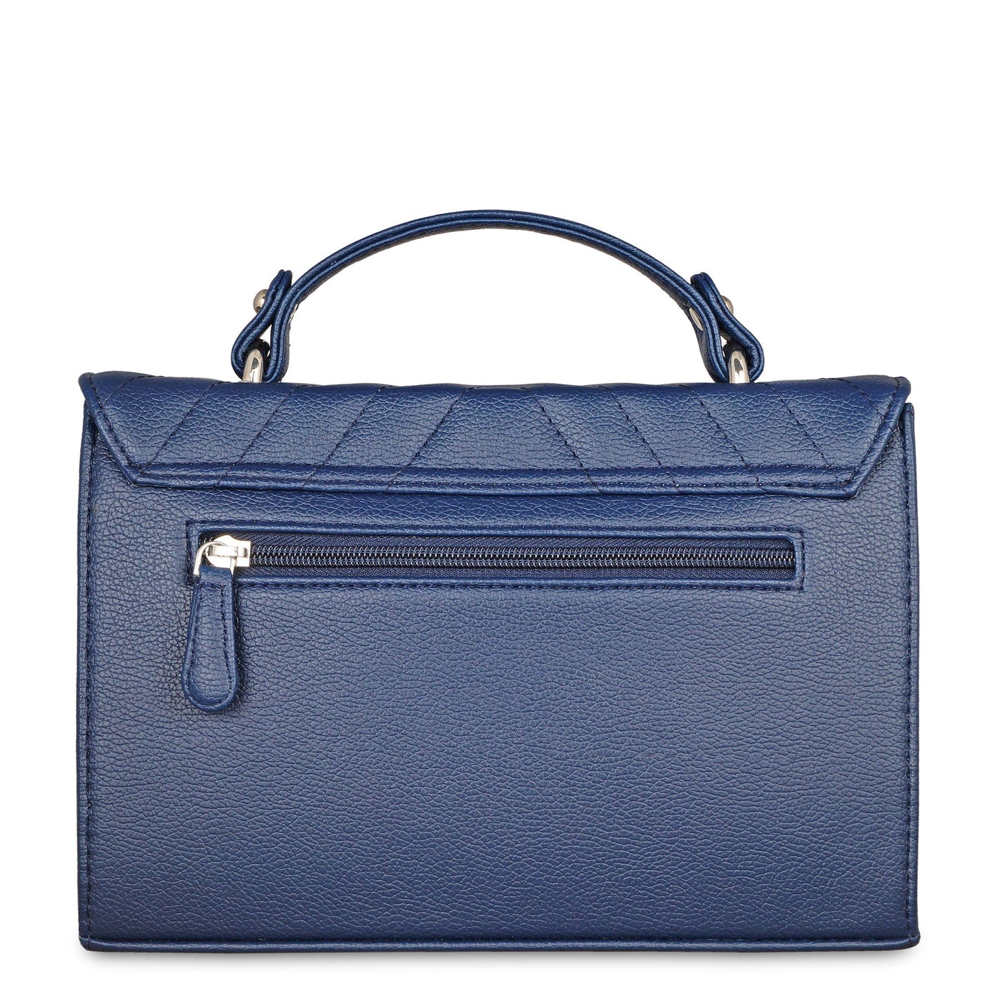 Blue Quilted Vegan Leather Wholesale Sling Bags – Women’s Chain Strap Shoulder Purse