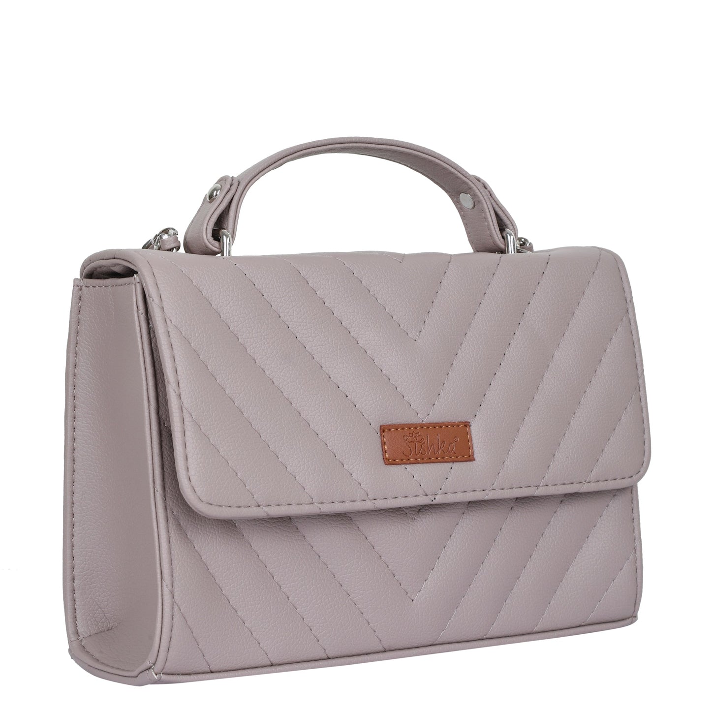 Mauve Vegan Leather Wholesale Sling Crossbody Bag – Women’s Shoulder Purse