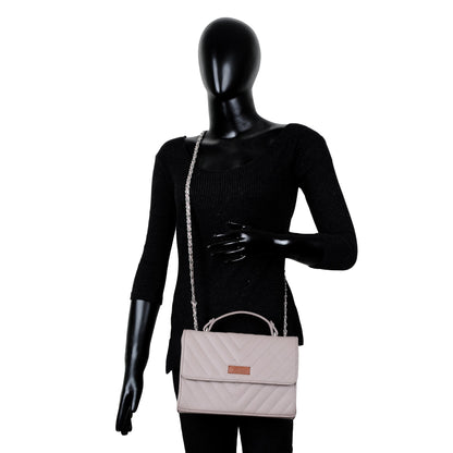 Mauve Vegan Leather Wholesale Sling Crossbody Bag – Women’s Shoulder Purse