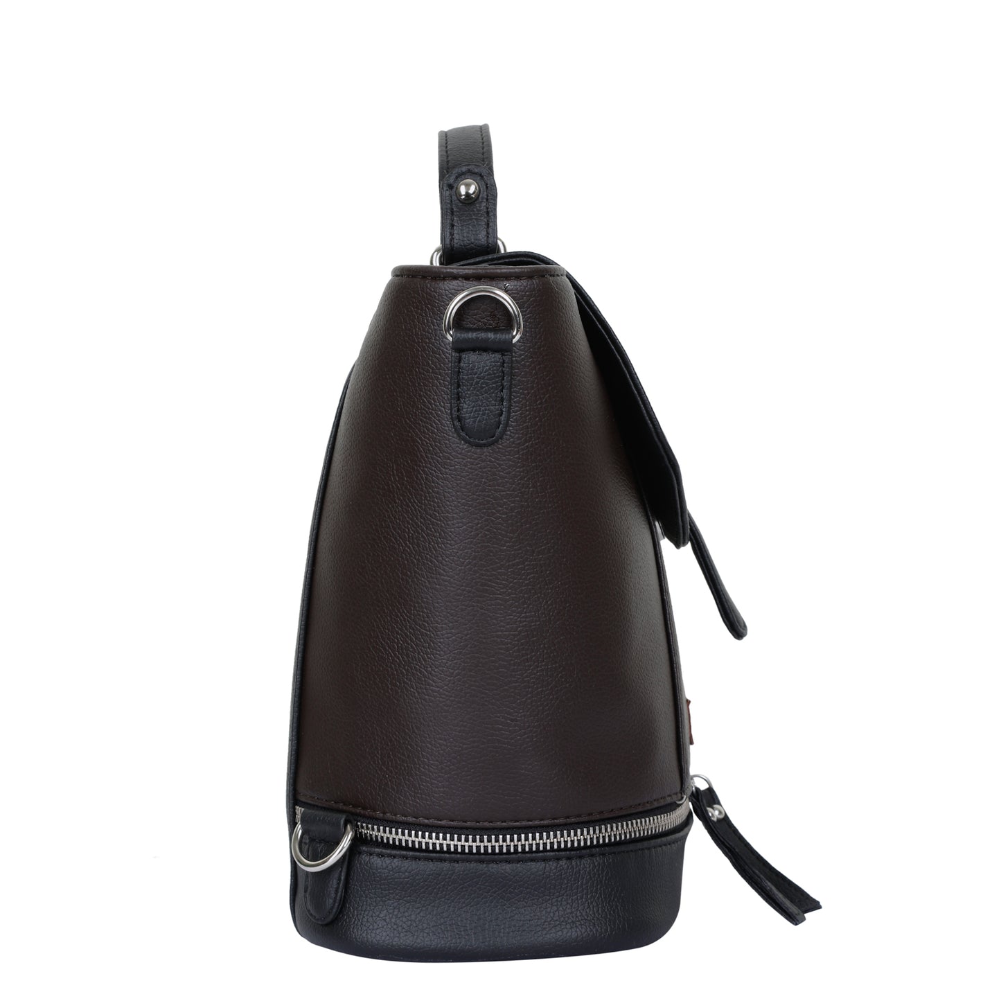 Brown Women’s Casual Backpack Purse – Wholesale Vegan Leather Handbag & Shoulder Bag