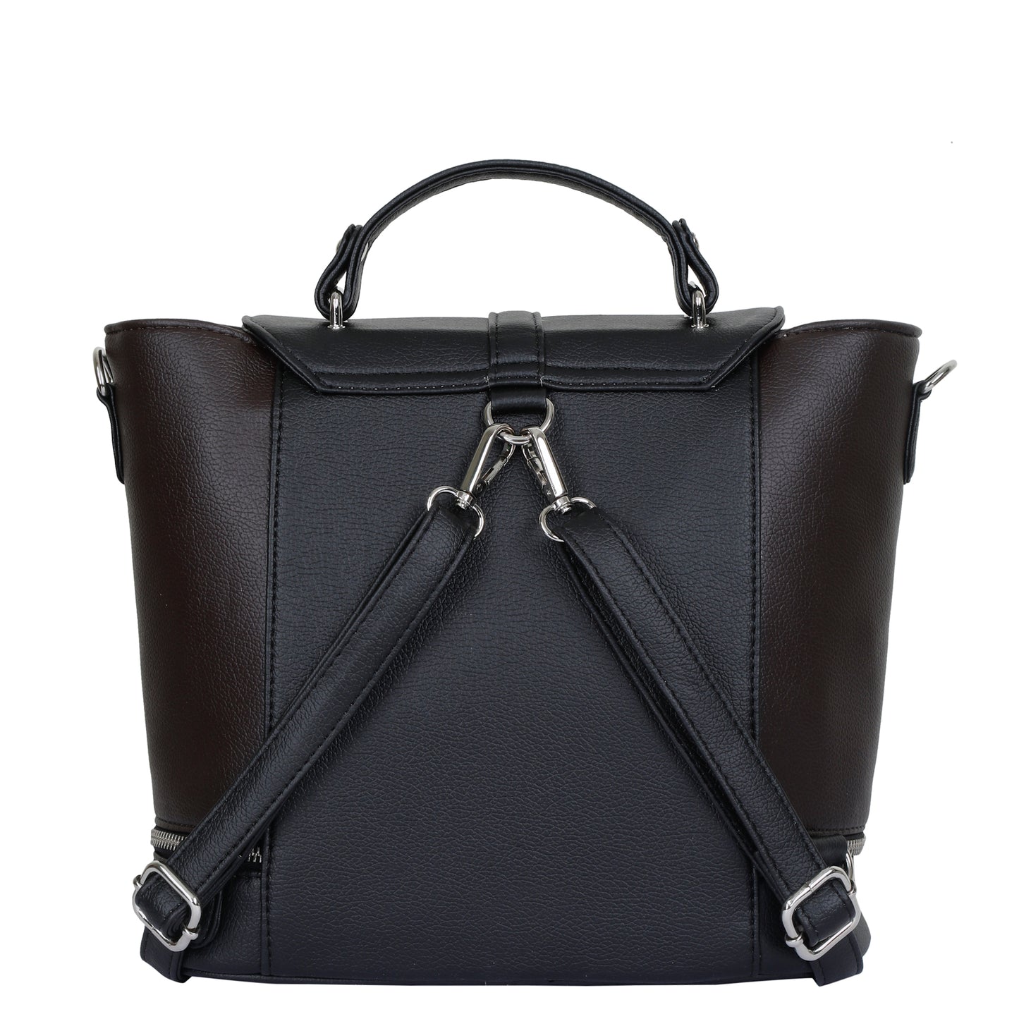 Brown Women’s Casual Backpack Purse – Wholesale Vegan Leather Handbag & Shoulder Bag