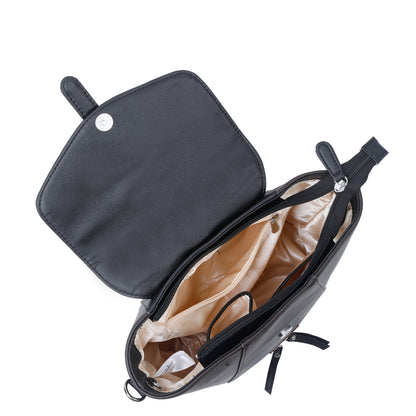 Brown Women’s Casual Backpack Purse – Wholesale Vegan Leather Handbag & Shoulder Bag