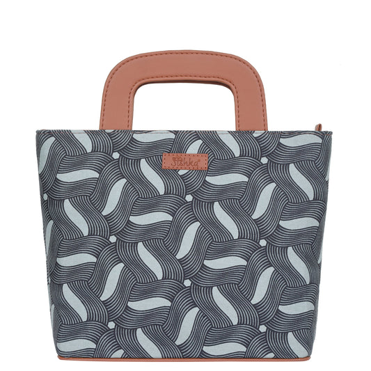 Women’s Olive Green Top Handle Tote Bags with Vegan Leather Trim – Wholesale