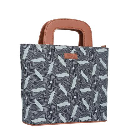 Women’s Olive Green Top Handle Tote Bags with Vegan Leather Trim – Wholesale