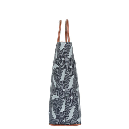 Women’s Olive Green Top Handle Tote Bags with Vegan Leather Trim – Wholesale