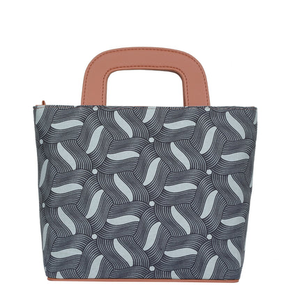 Women’s Olive Green Top Handle Tote Bags with Vegan Leather Trim – Wholesale
