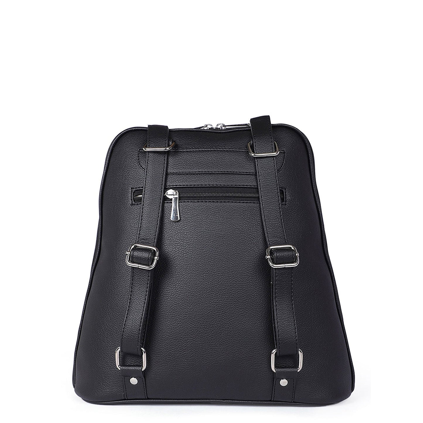 Black Vegan Leather Wholesale Backpack Purse for Women – Handbag & Shoulder Bag for Work