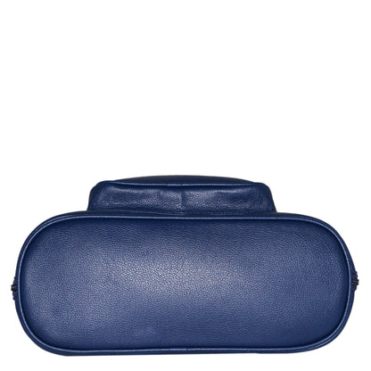 Wholesale Blue Women’s Backpack Purse – Vegan Leather Shoulder Bag for Daily Use