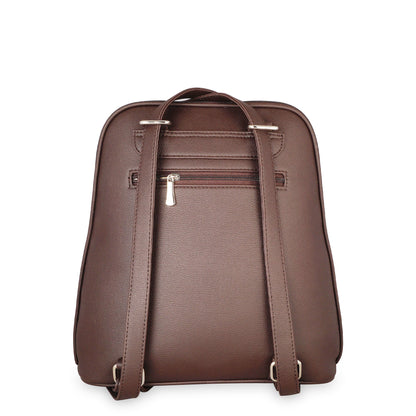 Brown Vegan Leather Wholesale Backpack for Women – Elegant Shoulder Bag for Office