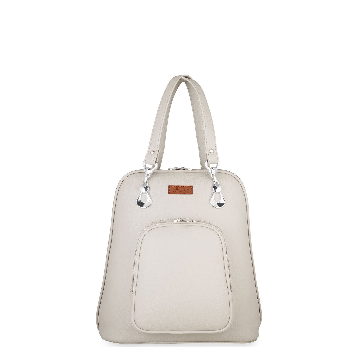 Grey Women’s Fashion Backpack – Wholesale Vegan Leather Bag for Daily Use
