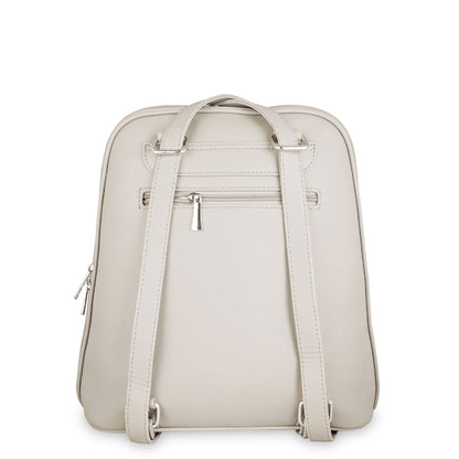 Grey Women’s Fashion Backpack – Wholesale Vegan Leather Bag for Daily Use