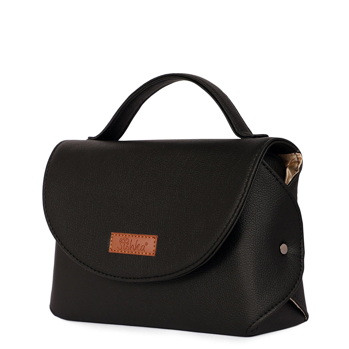 Wholesale Black Vegan Leather Crossbody Sling Bag – Shoulder Handbag for Women