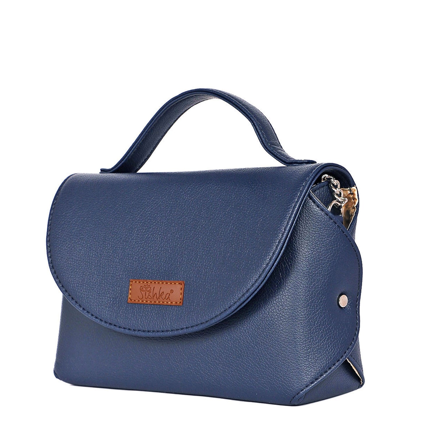 Blue Vegan Leather Wholesale Crossbody Sling Bag – Women’s Shoulder Handbag
