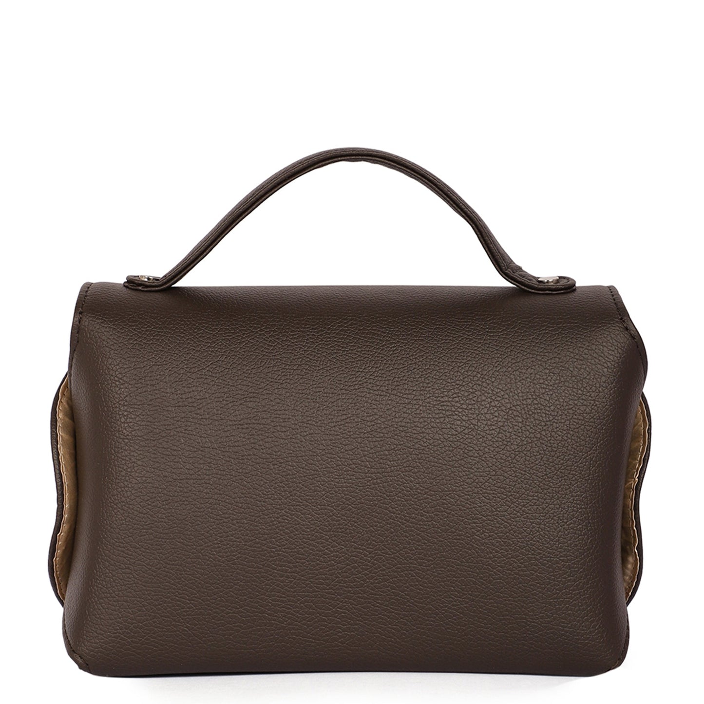 Women’s Brown Vegan Leather Crossbody Sling Bag in Wholesale – Shoulder Handbag