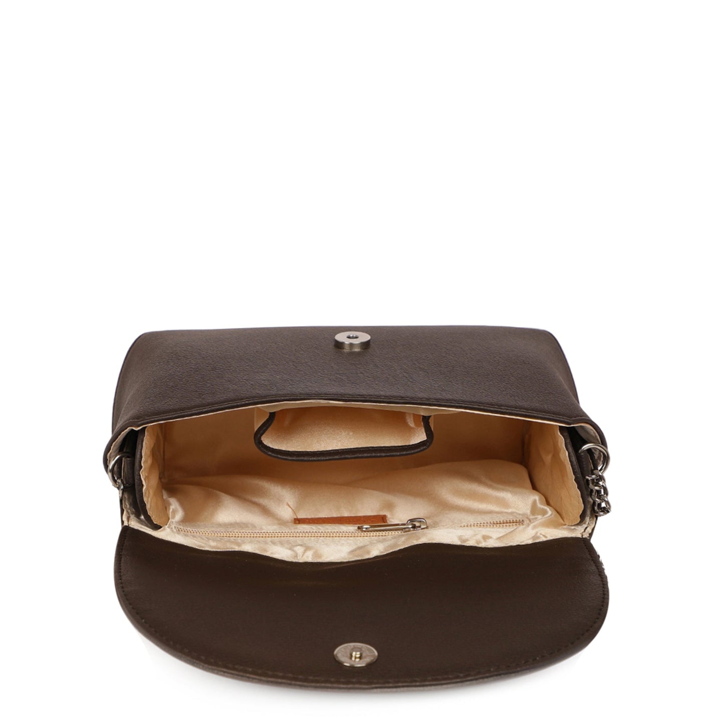 Women’s Brown Vegan Leather Crossbody Sling Bag in Wholesale – Shoulder Handbag