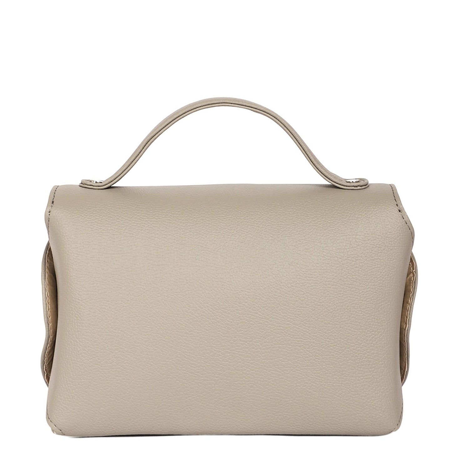 Grey Vegan Leather Crossbody Sling Bag – Women’s Wholesale Shoulder Handbag