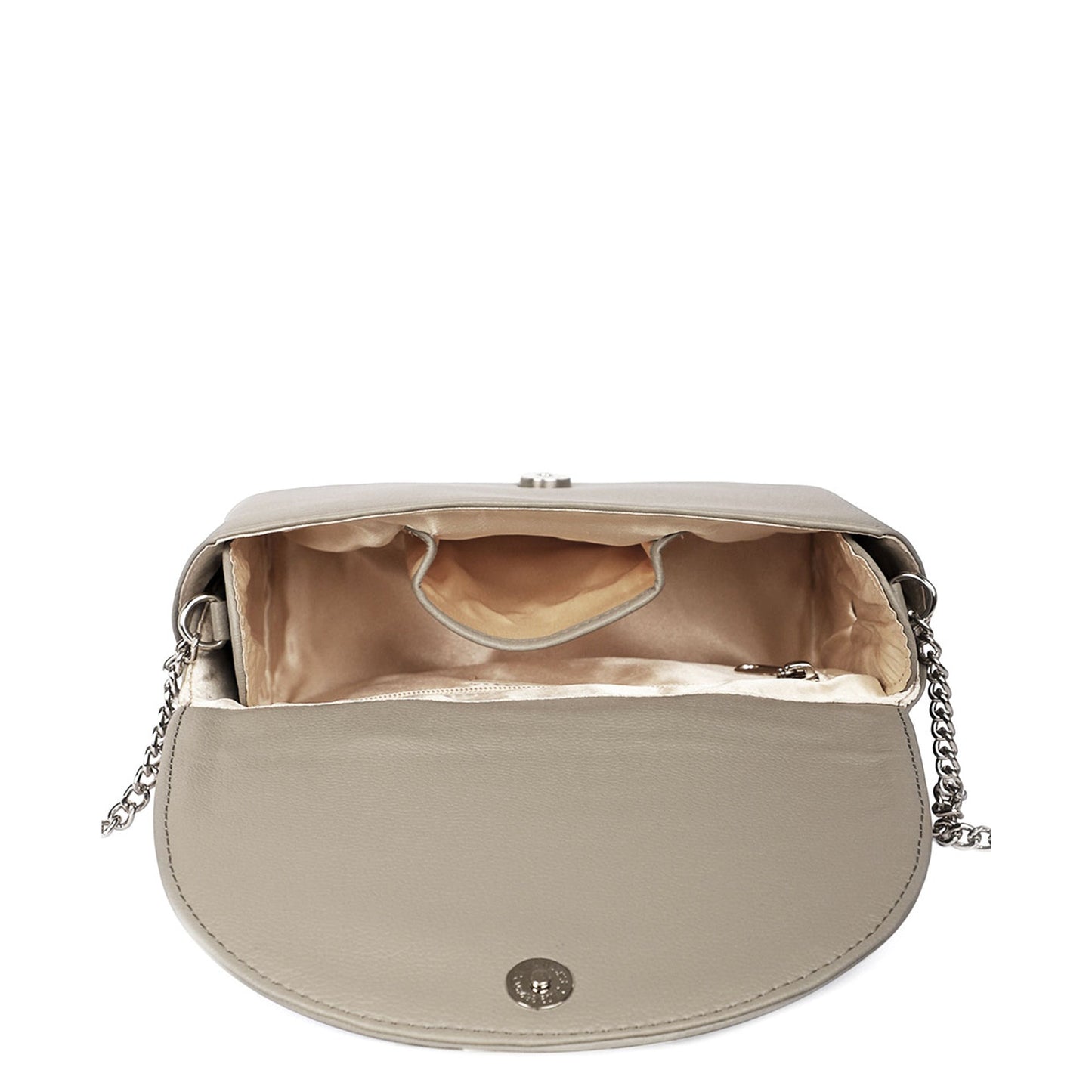 Grey Vegan Leather Crossbody Sling Bag – Women’s Wholesale Shoulder Handbag