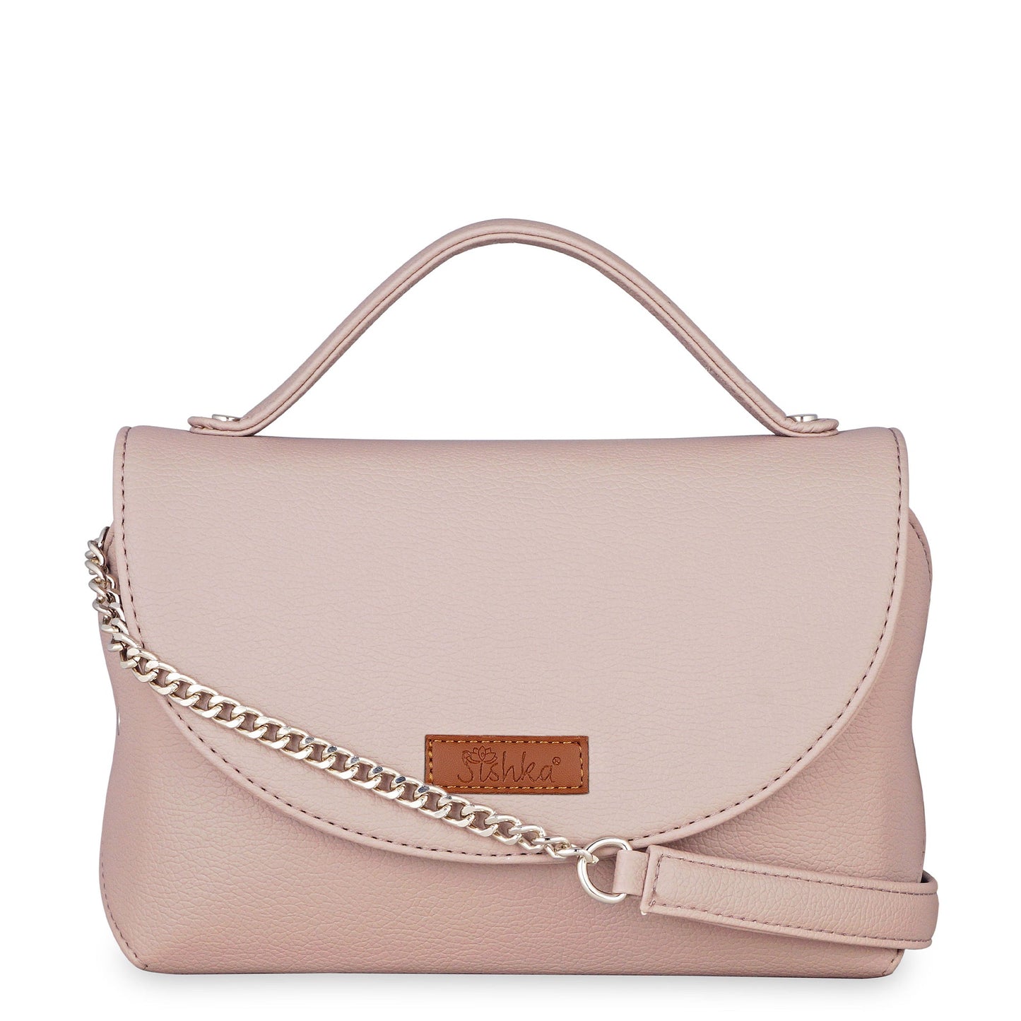 Mauve Vegan Leather Crossbody Sling Bag – Wholesale shoulder Handbag for Women