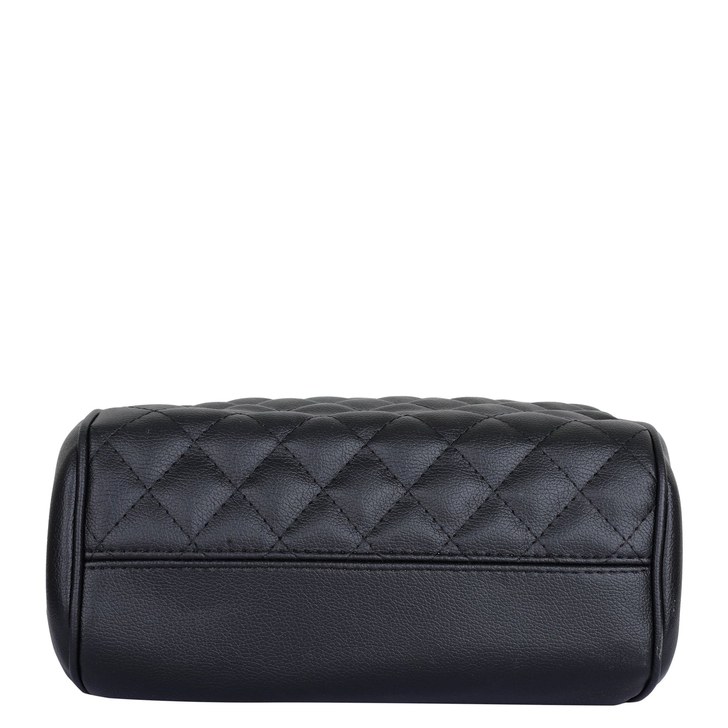 Black Vegan Leather Handbag – Women’s Top Handle Satchel Bag for Work & Daily Use