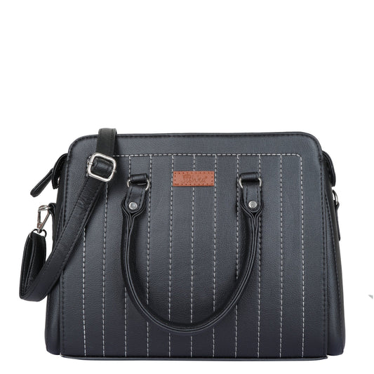 Wholesale Black Leather Top - Handle Handbag – Women’s Crossbody Purse