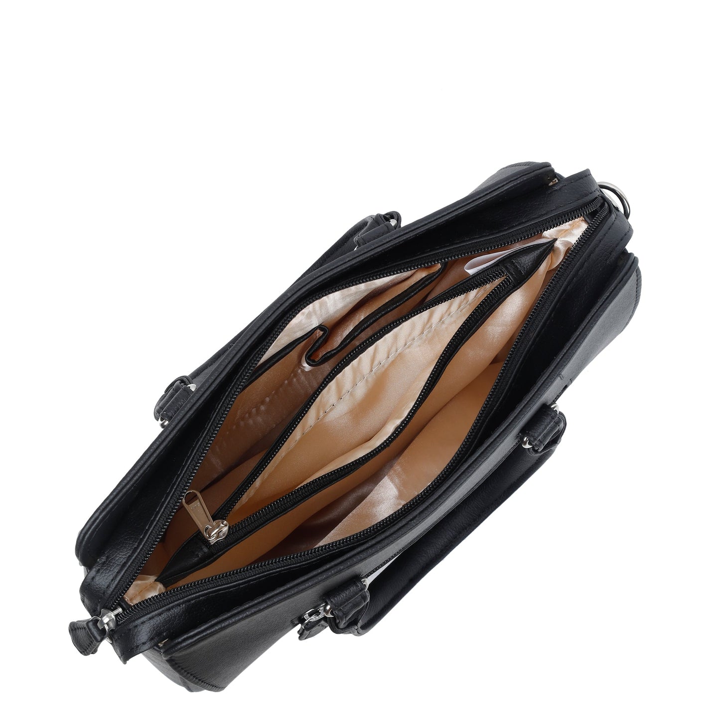 Wholesale Black Leather Top - Handle Handbag – Women’s Crossbody Purse