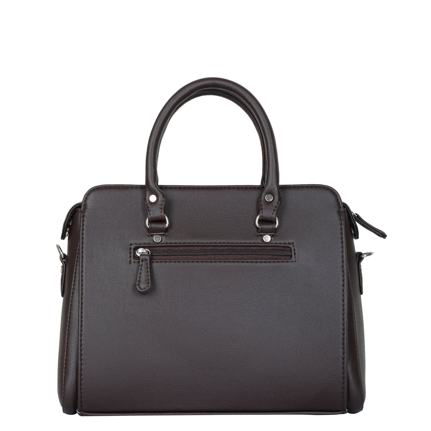 Women’s Wholesale Brown Top-Handle Handbag in Vegan Leather –  Crossbody Purse