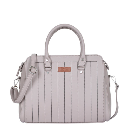 Wholesale Vegan Leather Mauve Color Women’s Top-Handle Handbag – Crossbody Bag