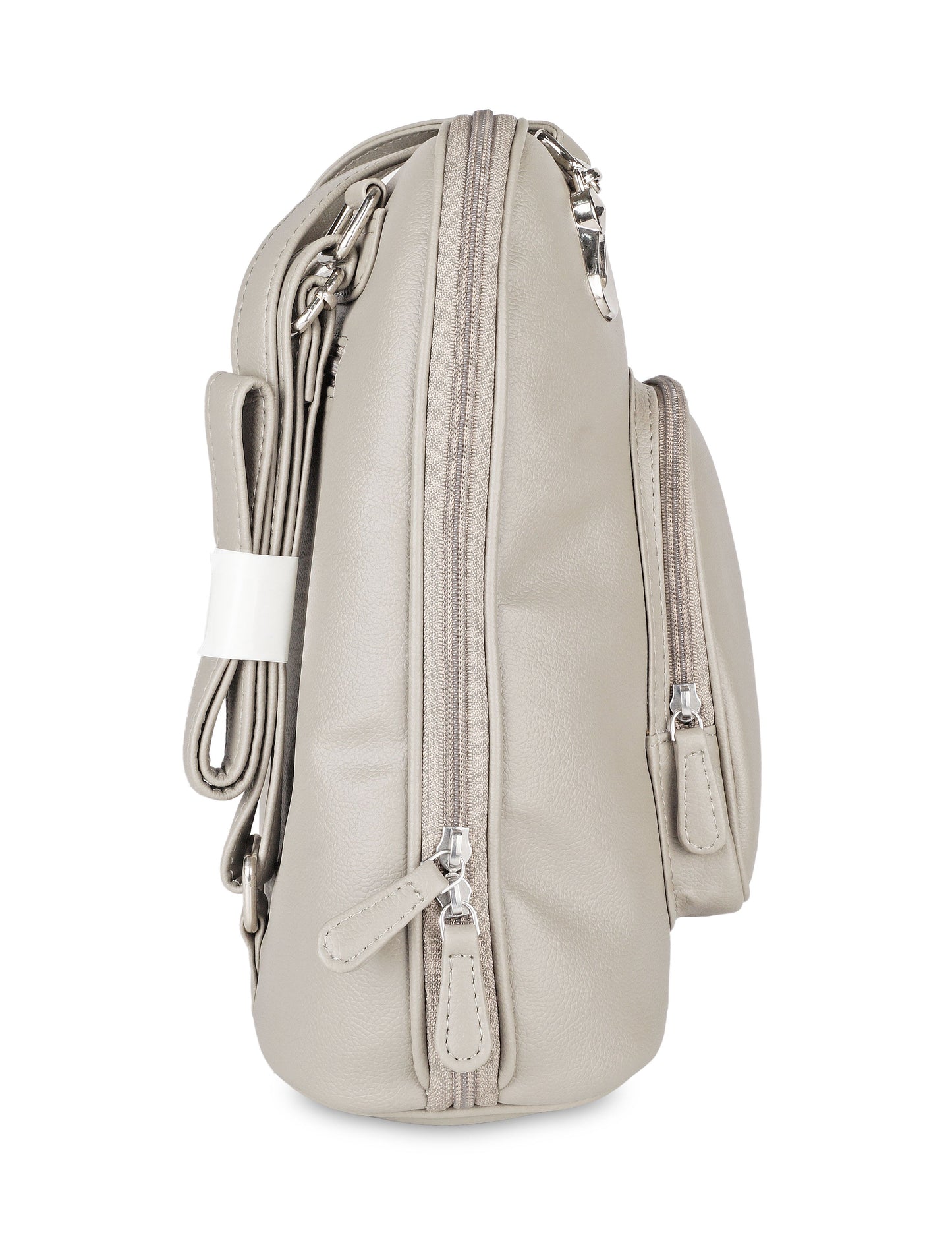 Grey Women’s Fashion Backpack – Wholesale Vegan Leather Bag for Daily Use