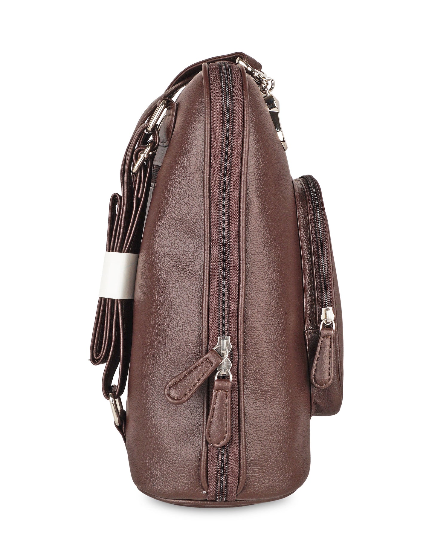 Brown Vegan Leather Wholesale Backpack for Women – Elegant Shoulder Bag for Office