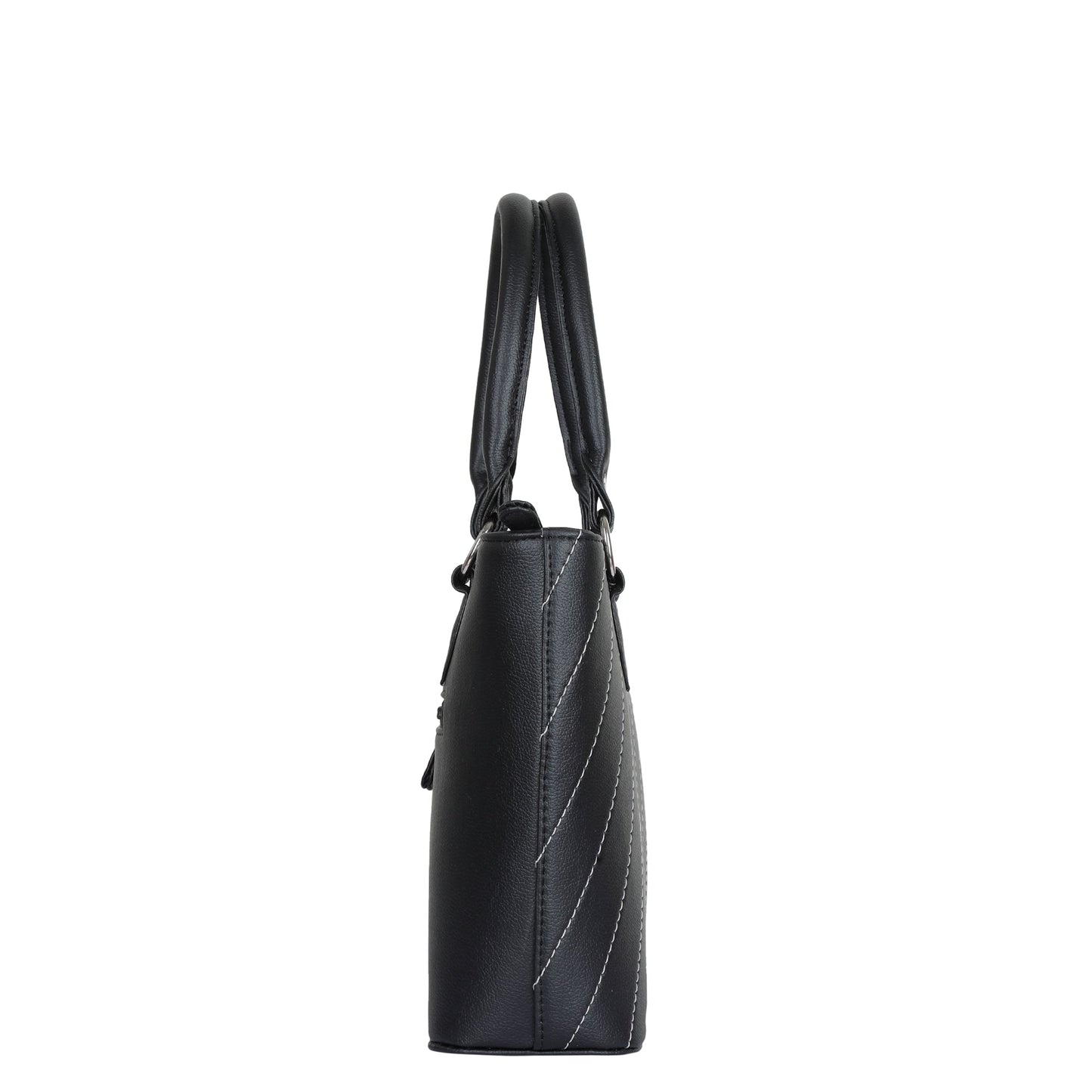 Wholesale Black Vegan Leather Tote Bag– Women’s Top Handle handbag