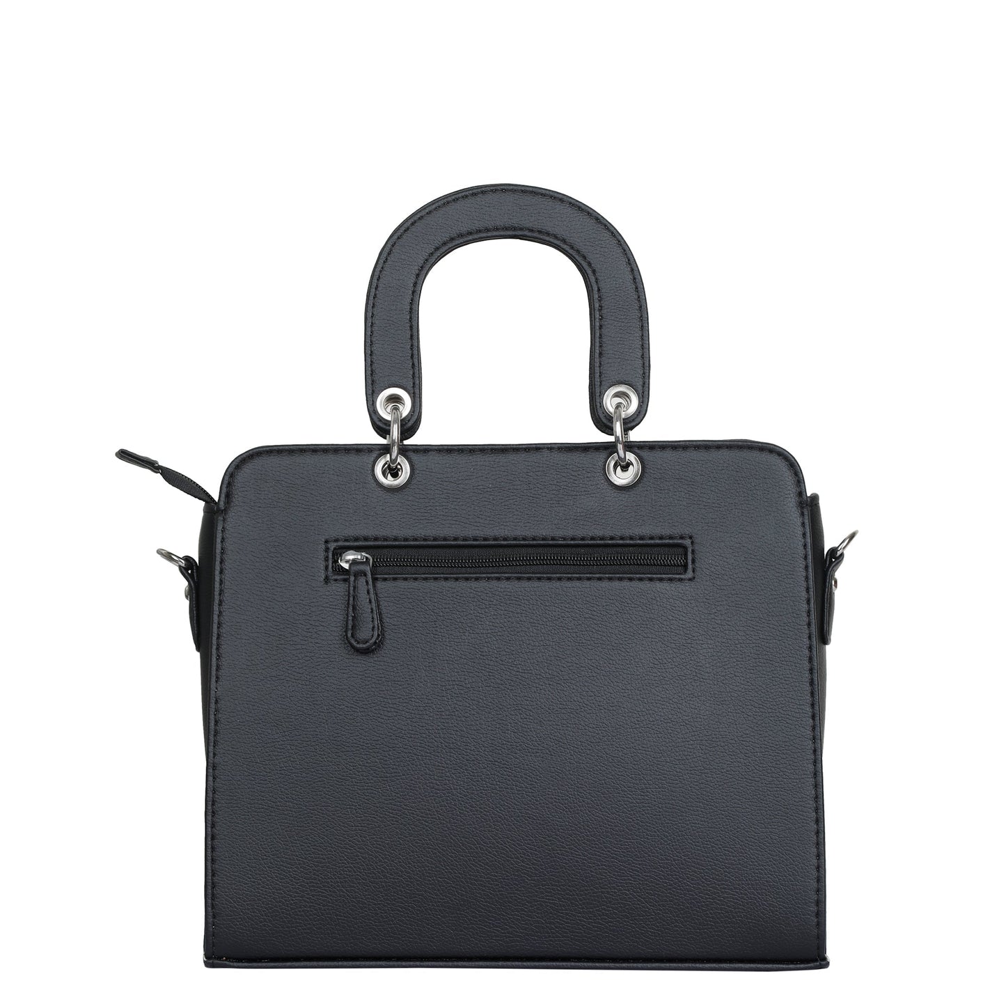 Black Quilted Vegan Leather Tote Bag for Women–  Wholesale Top Handle Satchel Handbag