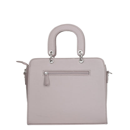 Mauve Quilted Vegan Wholesale Leather Tote Bag– Women’s Top Handle Satchel Handbag