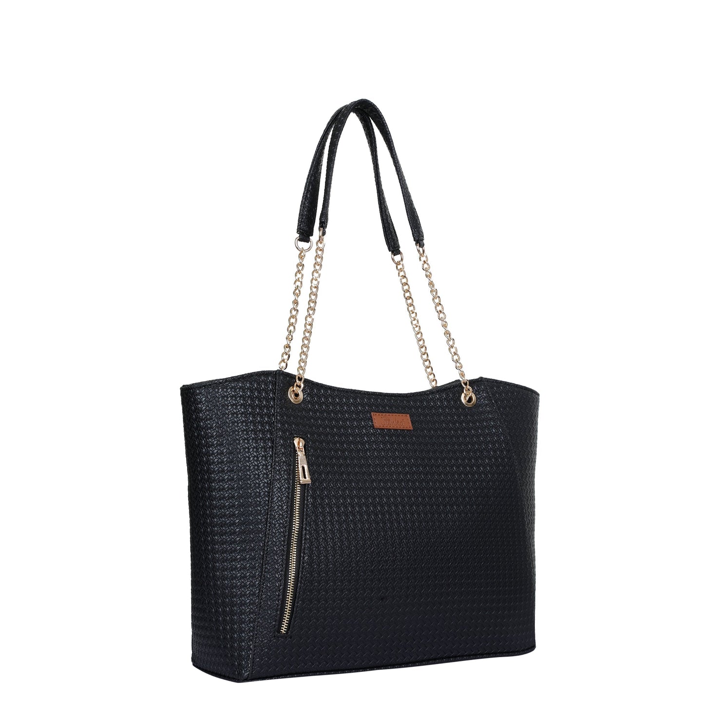 Black Vegan Leather Wholesale Satchel Bag – Women’s Tote & Shoulder Bag for Daily Use