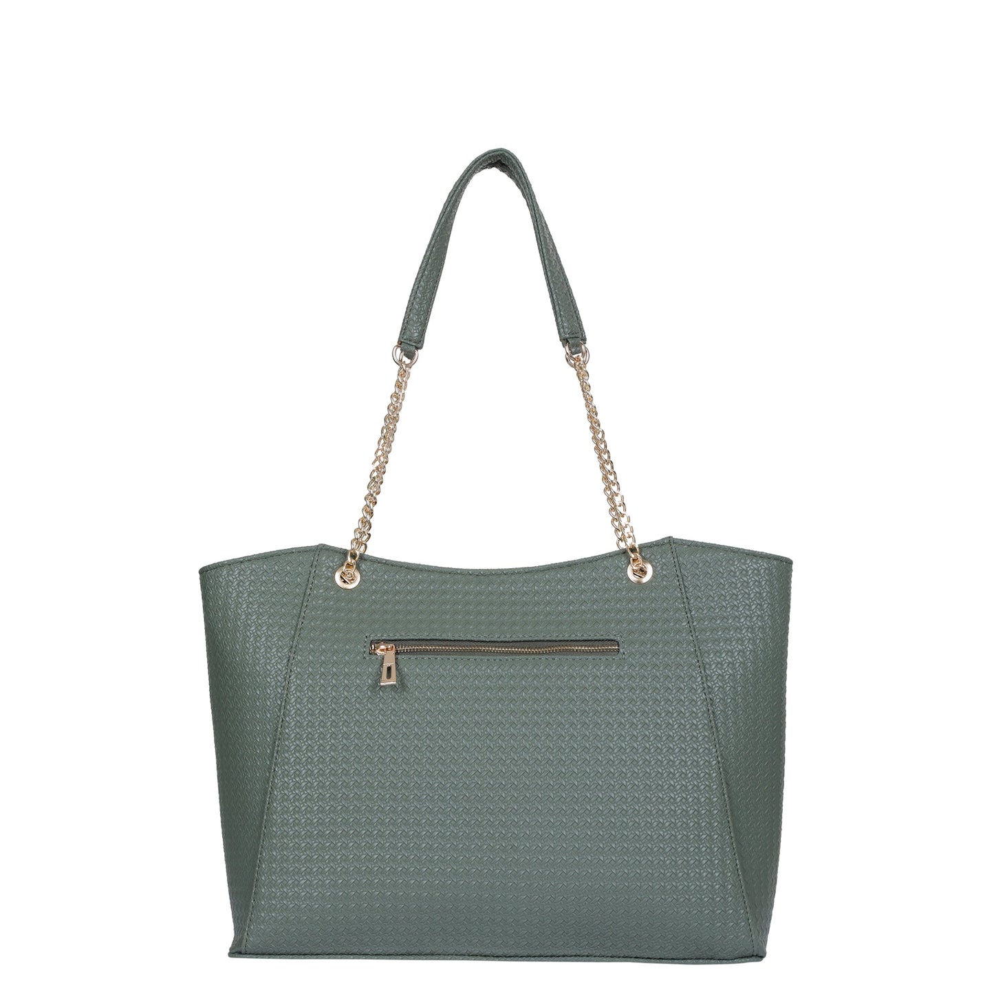 Green Vegan Leather Satchel Bag – Wholesale Women’s Tote & Shoulder Bag for Everyday Use