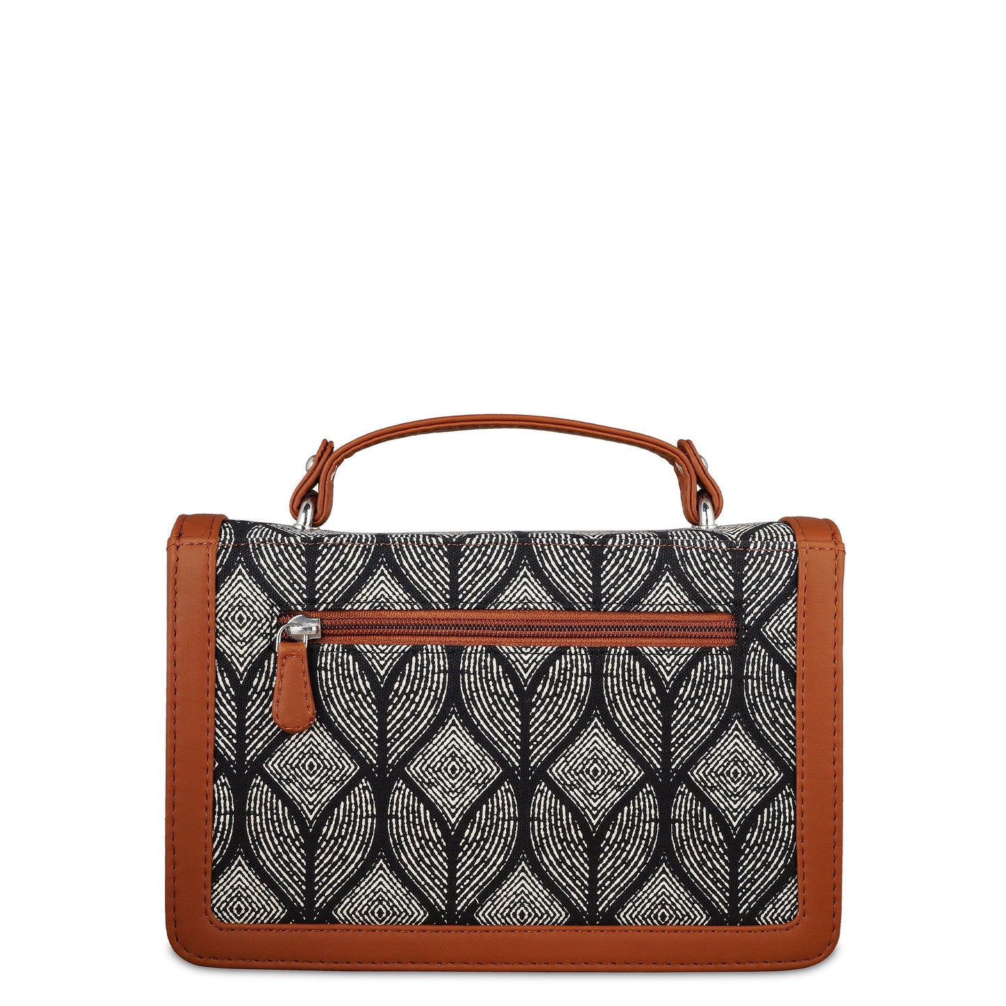 Women’s Geometric Sling Bags with Vegan Leather Trim Handle– Wholesale