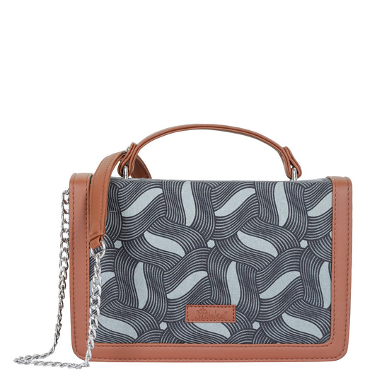 Women’s Wave Crossbody Bags with Vegan Leather Trim – Wholesale