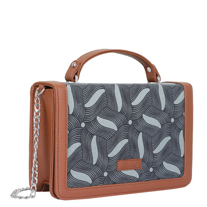 Women’s Wave Crossbody Bags with Vegan Leather Trim – Wholesale