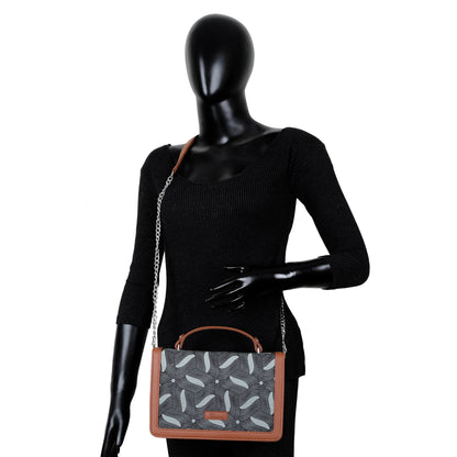 Women’s Wave Crossbody Bags with Vegan Leather Trim – Wholesale