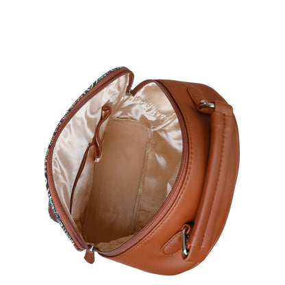 Women’s Multicolor Backpacks with Vegan Leather Trim – Wholesale