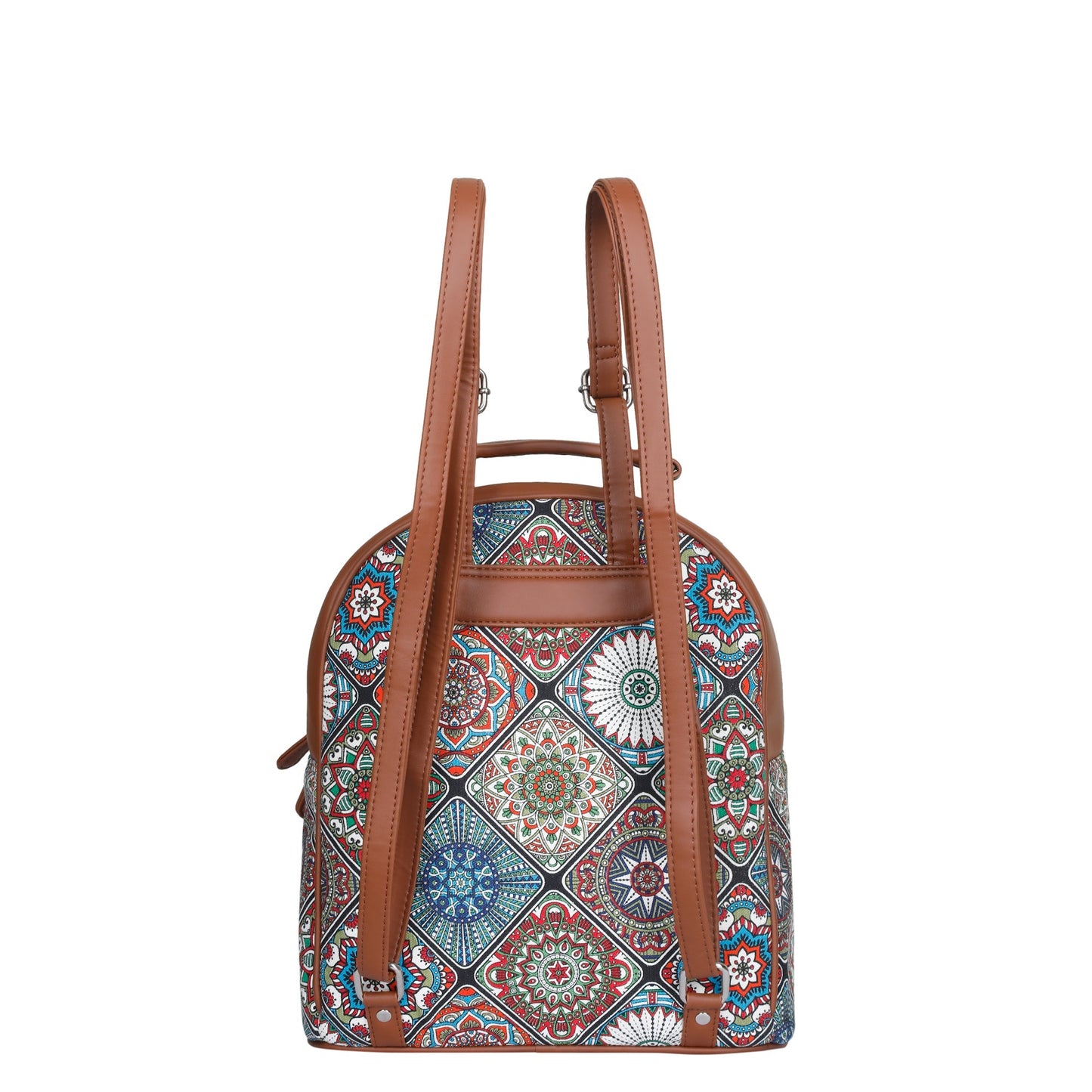 Women’s Multicolor Backpacks with Vegan Leather Trim – Wholesale