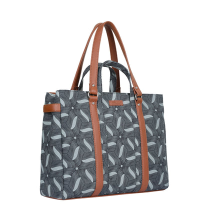 Women’s Olive Shoulder Tote Bags with Vegan Leather Trim Handle – Wholesale